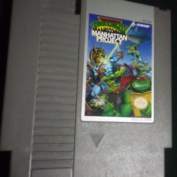 teenage mutant ninja turtles manhattan project nes